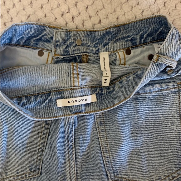 Good condition pacsun ultra high rise slim jeans - Picture 3 of 3
